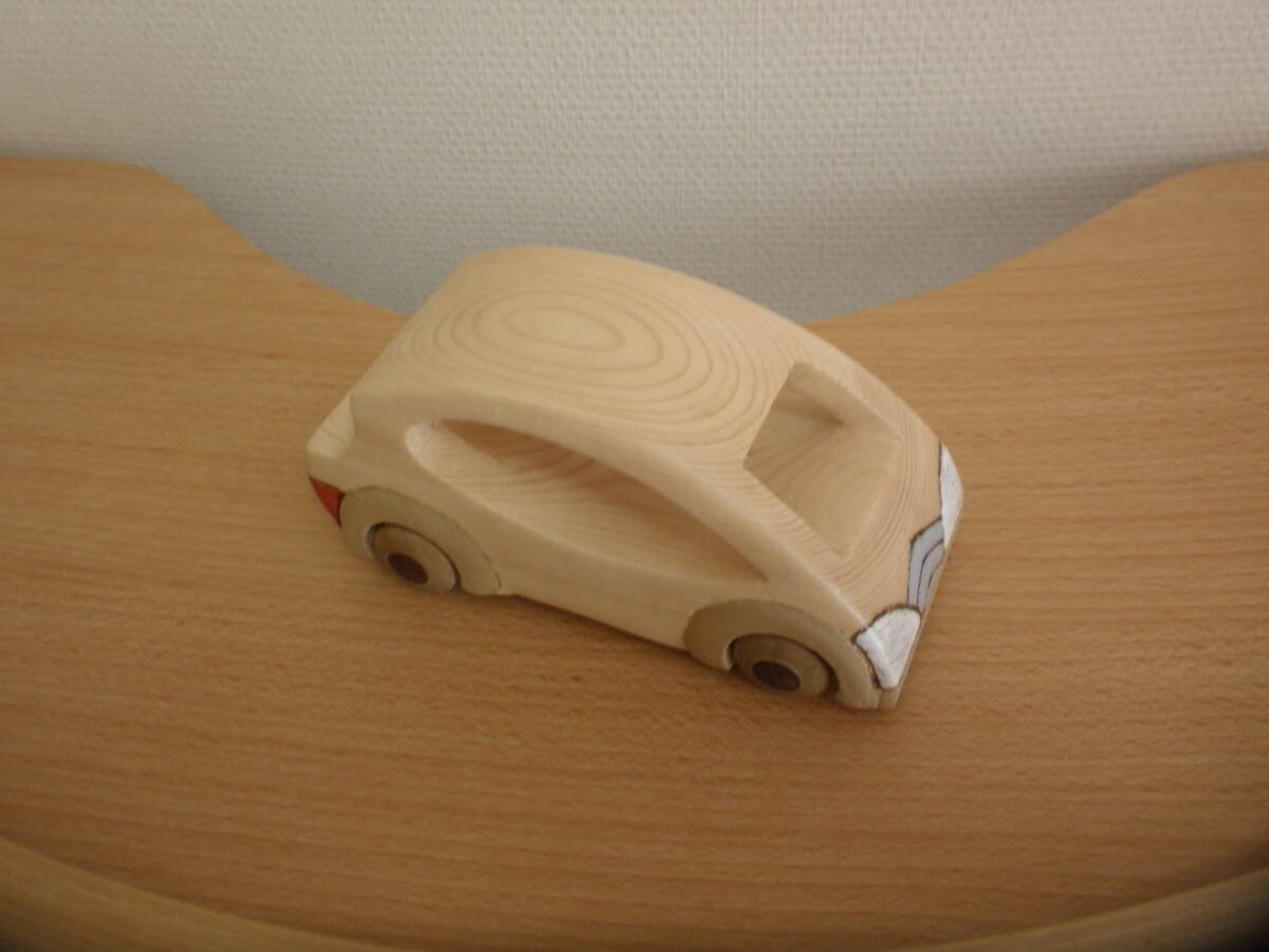[ собственное производство ] ручная работа деревянная игрушка ~ оригинал машина (ko Logo ro) произведение No.887
