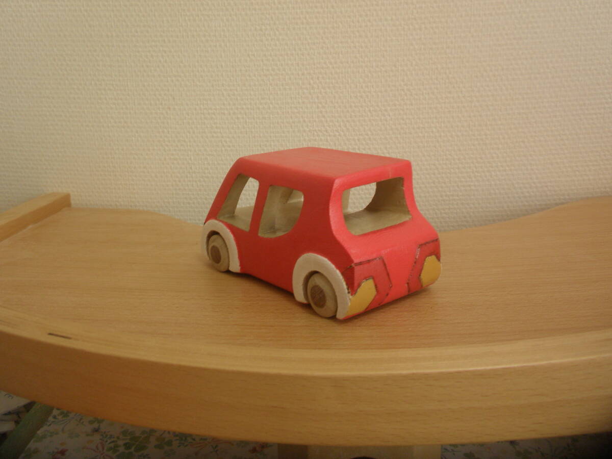 【自作】手作り木のおもちゃ～オリジナルカー（コロコロ）　作品No.892_画像3