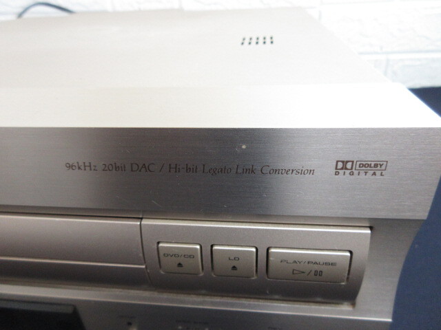 【Pioneer/パイオニア 】DVL-909/DVD LDプレーヤー/リモコン/オーディオ_画像8