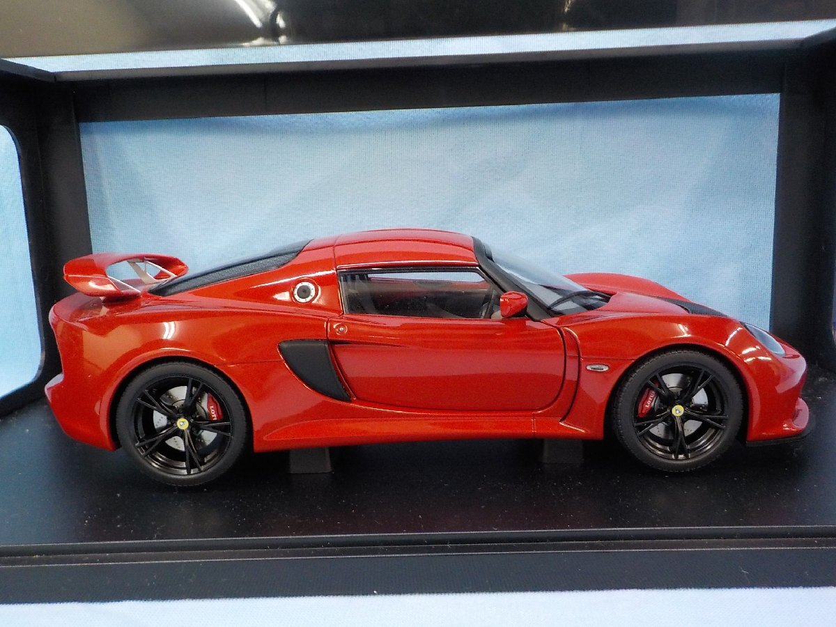 ◆ミニカー オートアート Auto art 1/18 ロータス エキシージ LOTUS EXIGE S RED 美品の画像10