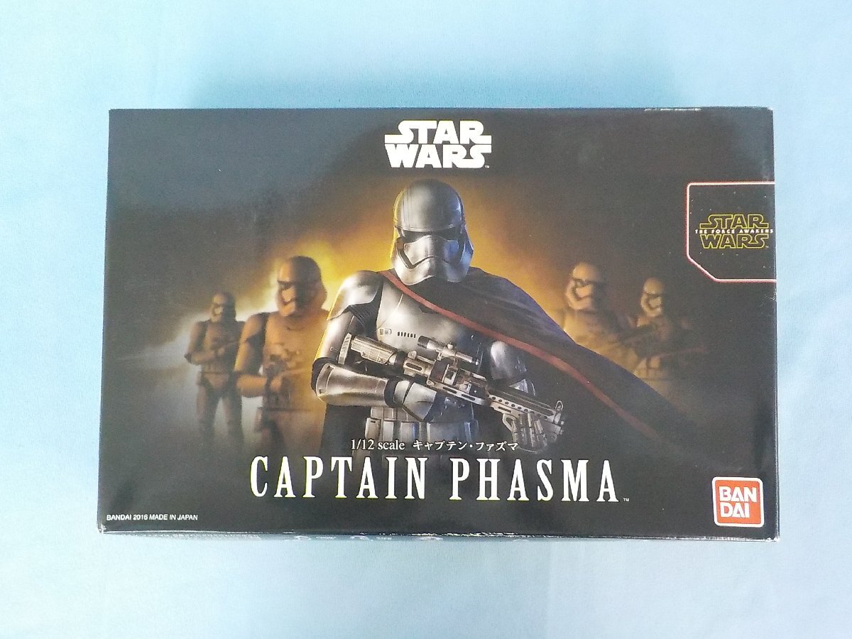 * plastic model Bandai BANDAI STARWARS 1/12 Captain * Fuzz ma force. .. Star * War zCAPTAIN PHASMA not yet constructed 