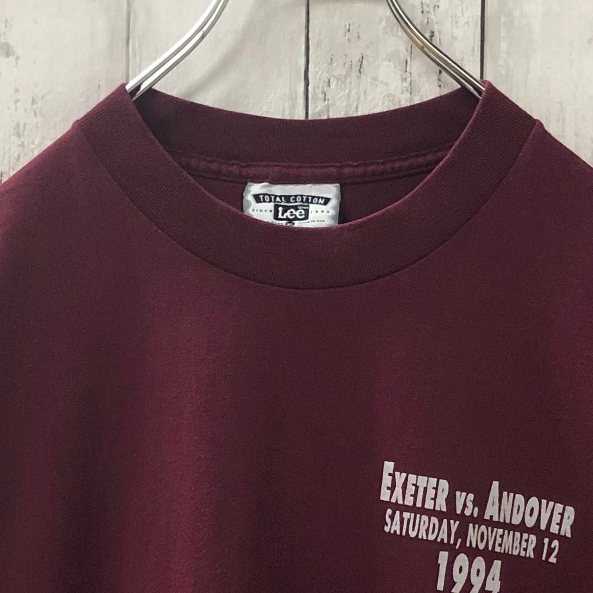 90s Lee リー USA製 アメリカ古着 チーム系 両面プリント 半袖Tシャツ XL