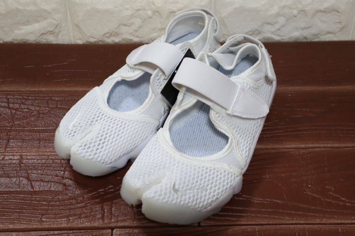 新品 24㎝ NIKE ナイキ ウィメンズ ナイキ エア リフト ブリーズ WMNS AIR RIFT BR 白　ホワイト