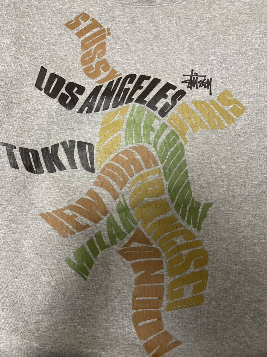 stussy スウェット XL グレー old authentic ステューシー stussy スウェット XL グレー old authentic ステューシー