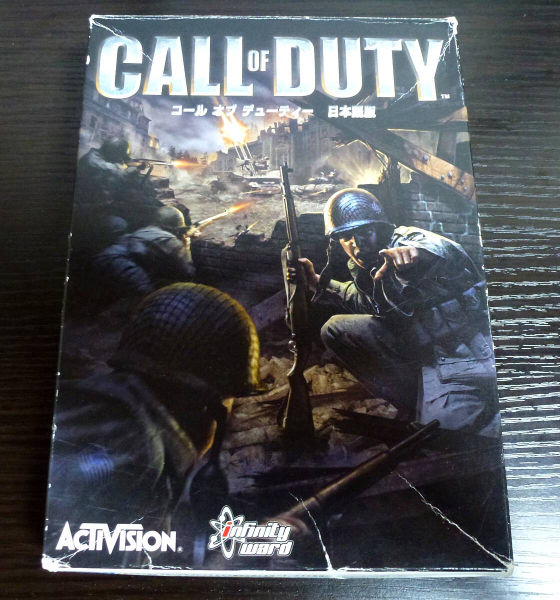 ◆CALL OF DUTY 日本語版 Windows98/Me/2000/XP CD-ROM版の画像1