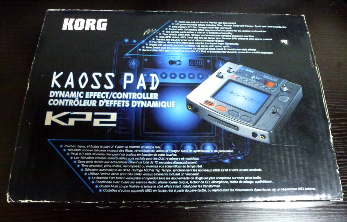 *KORG KAOSS PAD KP2 Kaoss Pad KP-2 DJ эффектор | сэмплер Korg 