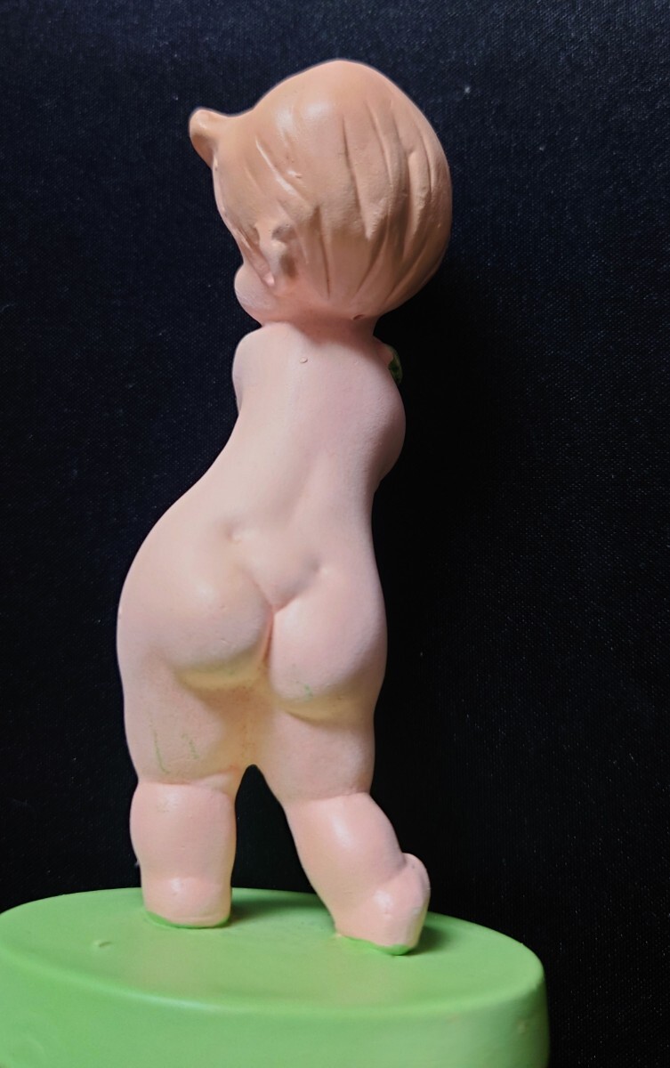 高島屋 ビンテージ ローズちゃん フィギュア 陶器 人形 非売品 ノベルティ 昭和 レトロ 花の画像3