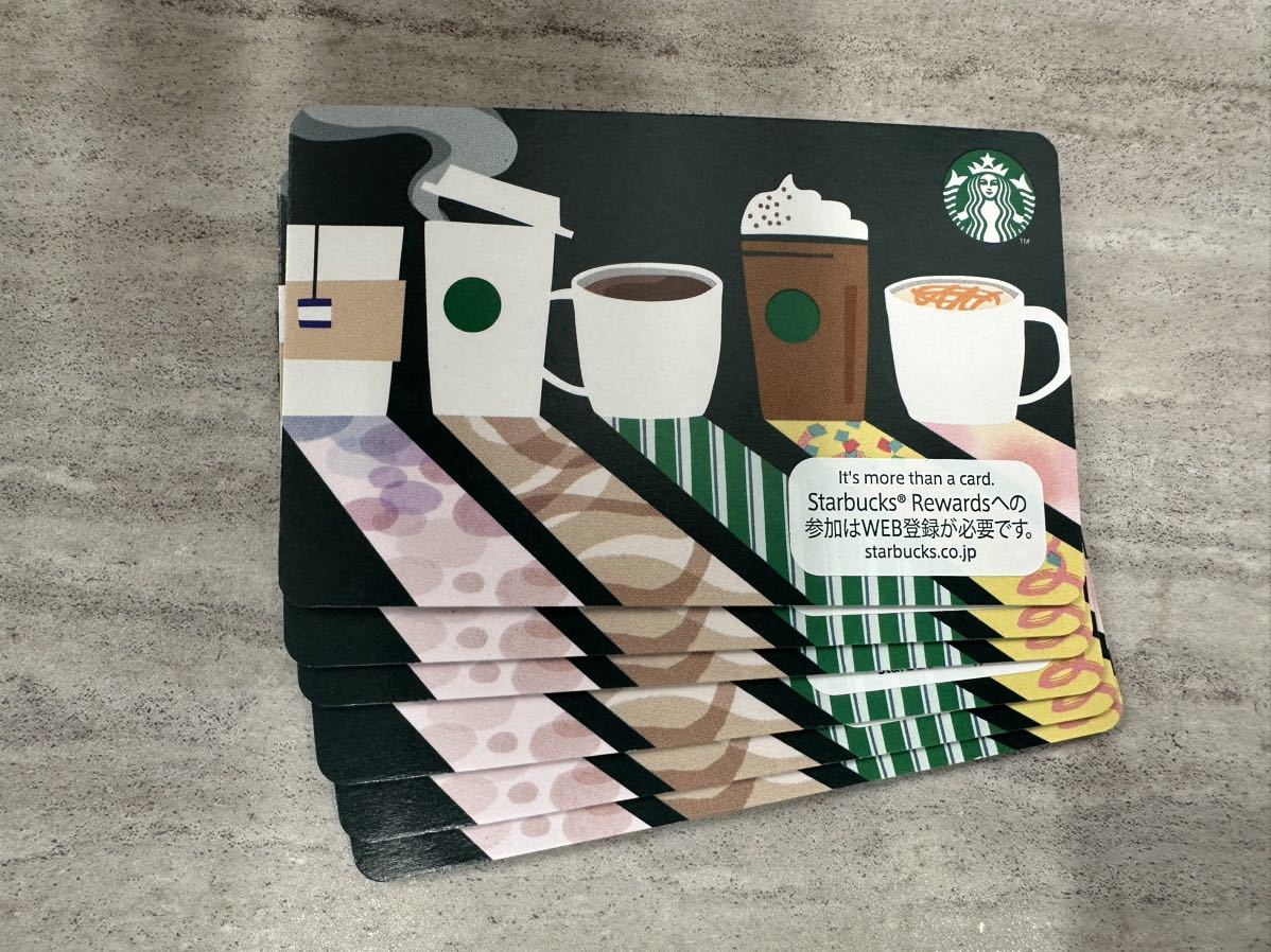  Starbucks подарок карта 500 иен ×6 листов (3,000 иен минут ) быстрое решение! иметь временные ограничения действия нет! старт ba