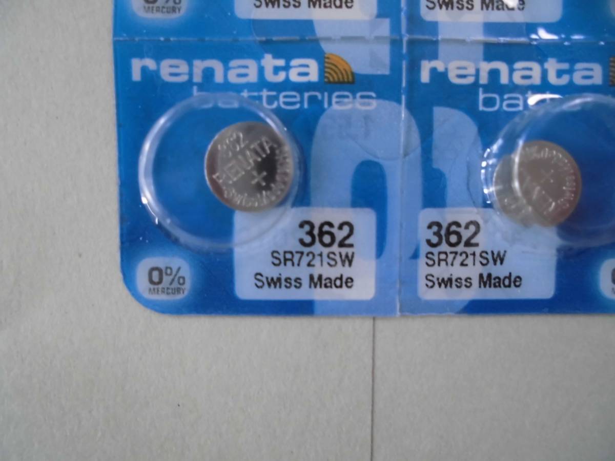 ◎☆1個☆レナタ電池SR721SW(362)使用推奨11-2025追加有B◎送料63円◎_画像1
