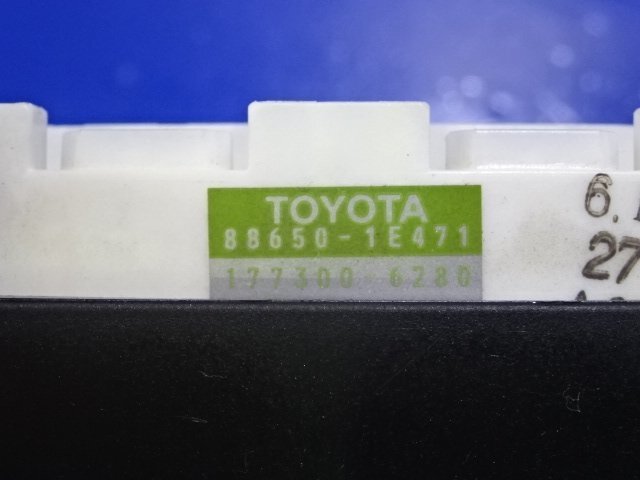 トヨタ カローラ 12 NZE121 エアコンスイッチ パネル 55411-1A240 小物入れ ウッド 木目 茶色系 ① D6 0686_画像9