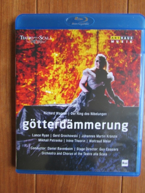 Wagner Gotterdammerung ワーグナー 楽劇「神々の黄昏」 blu-ray ブルーレイ バレンボイム スカラ座の画像1