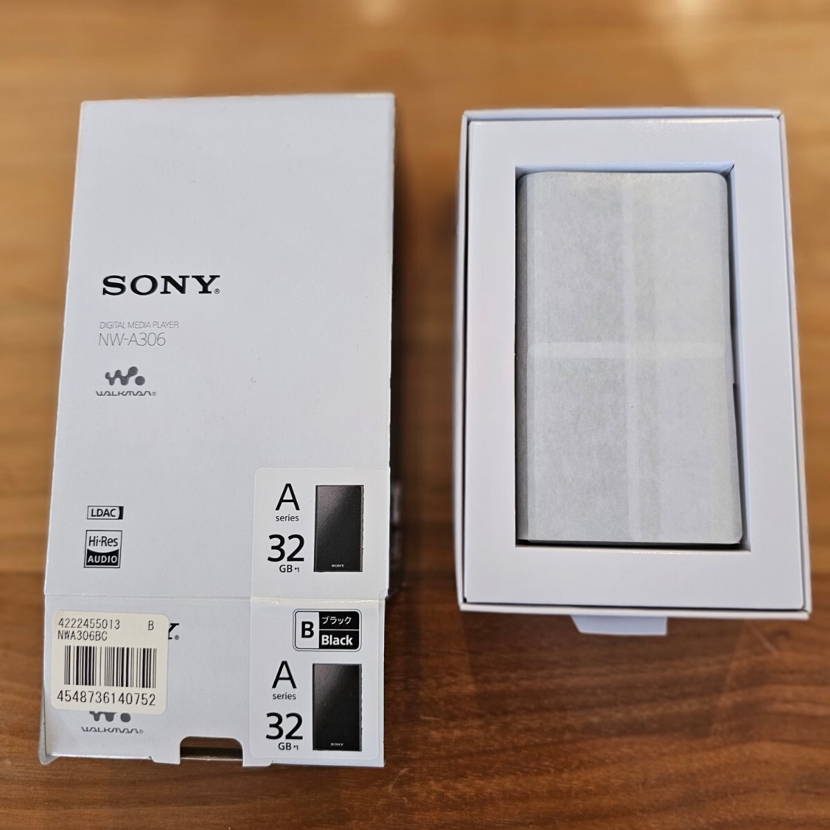 Sony Walkman NW-A306 32GB ブラック 純正ケース、ガラスフィルム付き 超美品の画像8