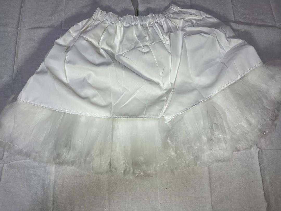 45cm pannier soft soft volume white cosplay Lolita formal dress .... inner 