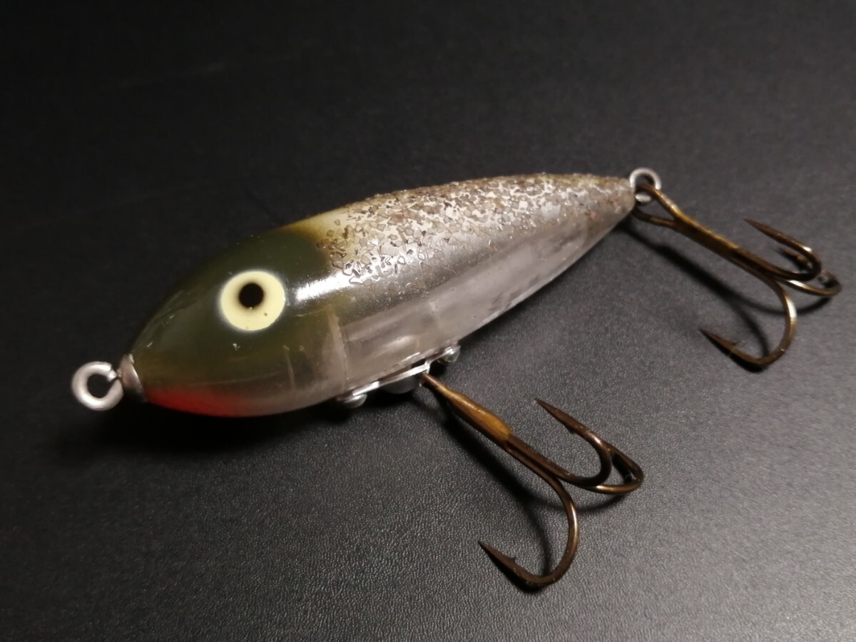 ヘドン　ベビー　ザラ　heddon baby zara グリーンヘッド　ラメ　吹き目_画像1