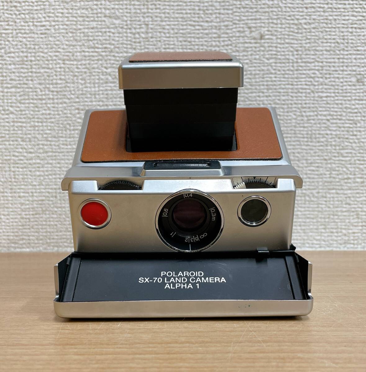 【★POLAROID★SX-70 LAND CAMERA ポラロイドカメラ】レトロ/インスタント/現状品/A64-088