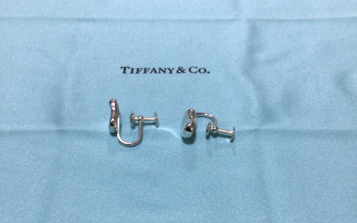 TIFFANY&Co.　ティファニー　ビーン　SV925シルバーイヤリング_画像8