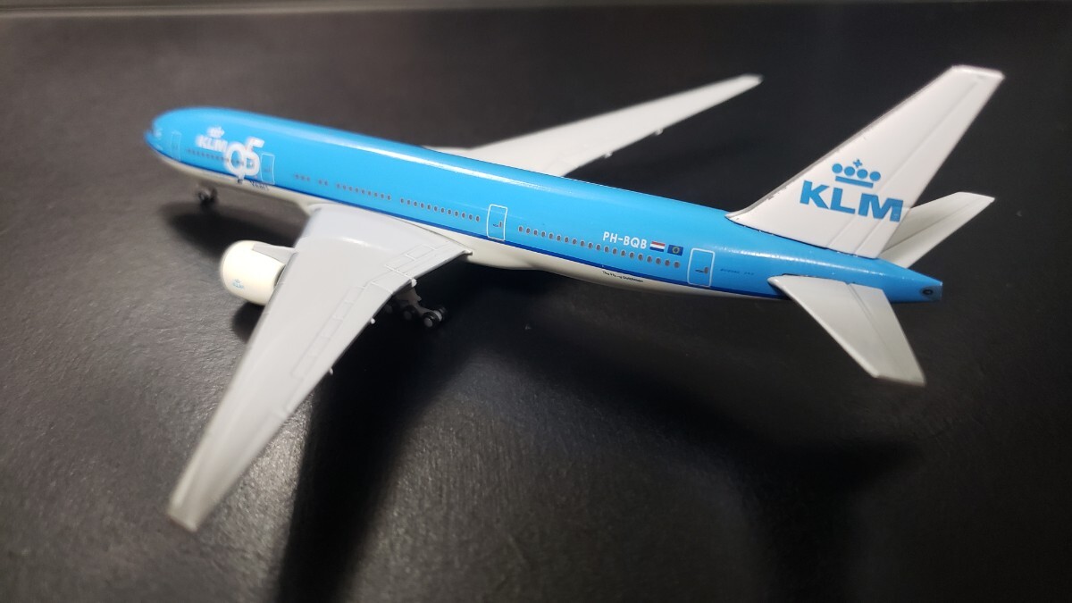 ヘルパ KLMオランダ航空 B777-200ER 1/500の画像2