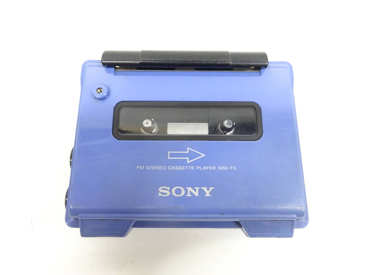 SONY Sony WM-F5 portable cassette player operation not yet verification M4041