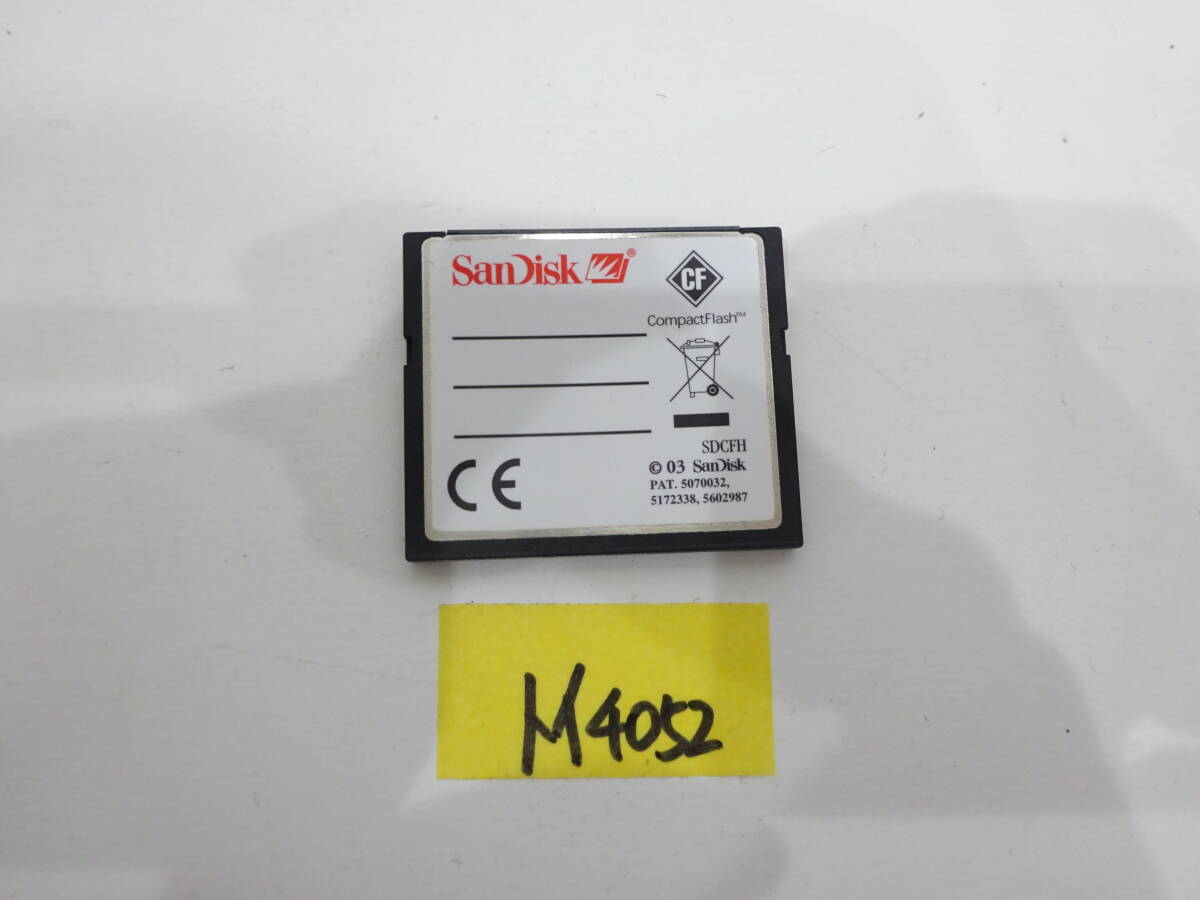 CFカード 1GB サンディスク ウルトラII SanDisk Ultra II コンパクトフラッシュ CompactFlash Card M4052_画像2
