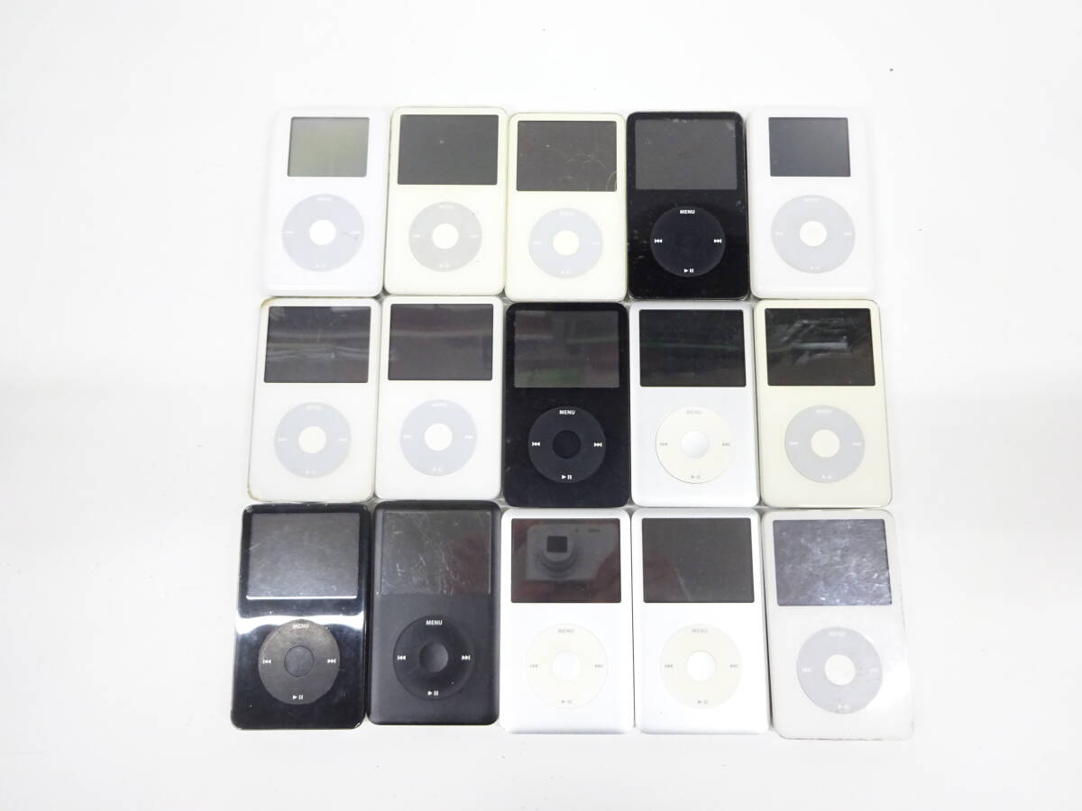 Apple iPod 15台 まとめ 13台通電OK 動作未確認 M4091の画像1