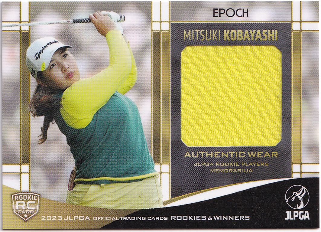 【小林光希/RC/001/280枚限定】2023 EPOCH JLPGA 女子プロゴルフ ROOKIES & WINNERS ウエア 001/280の画像1