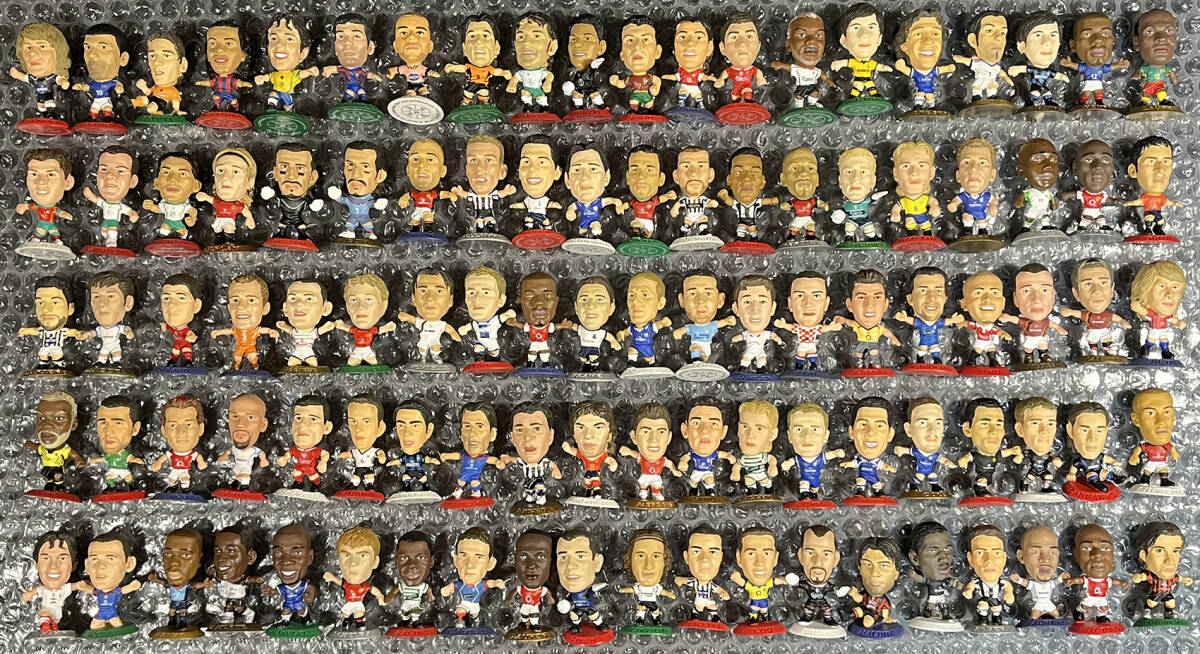 (Y52)MicroStars 100 figure set マイクロスターズ 100体セット #Ronaldinho #Nedved #Ronaldo #Zidaneの画像1