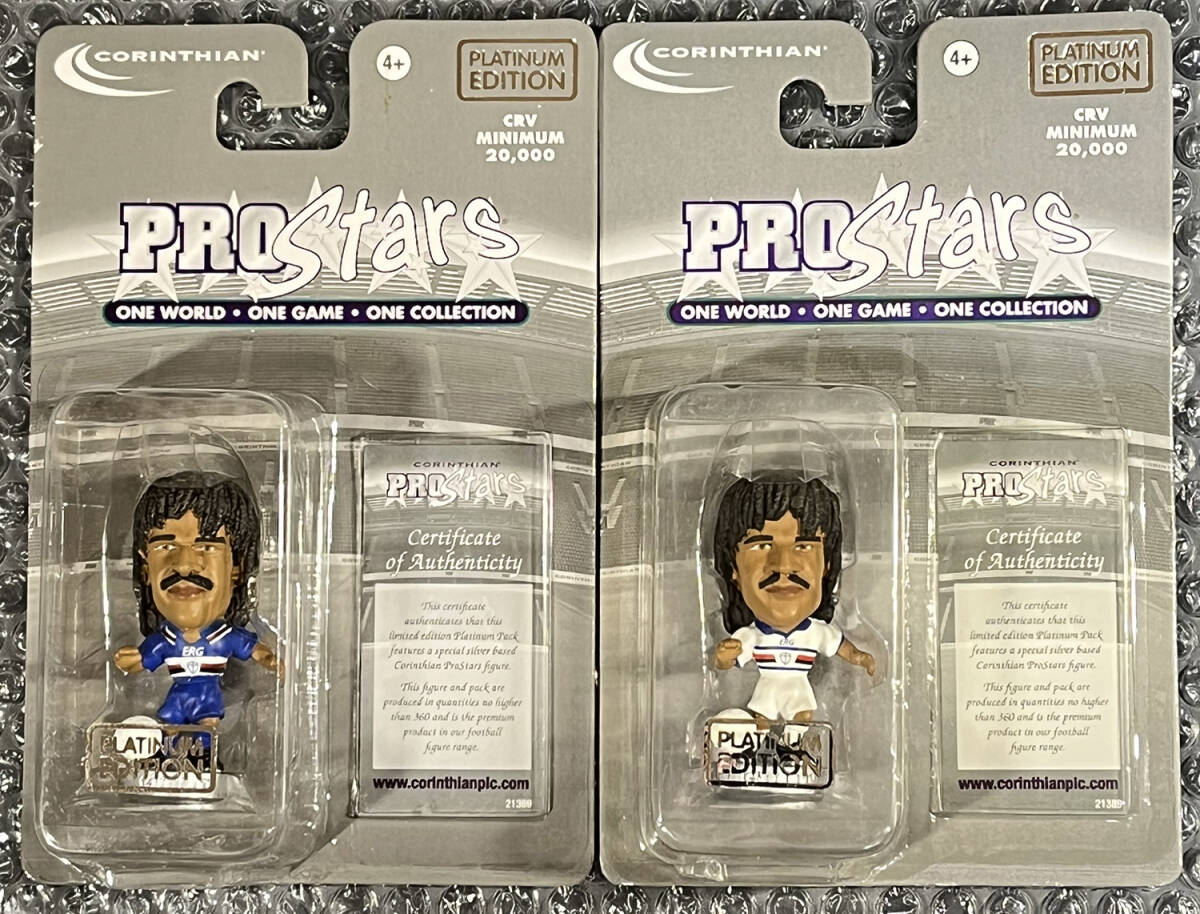 (Y74)【フリット/Ruud Gullit】ProStars Platinum pack 2 figure set プロスターズ プラチナム 2体セットの画像1