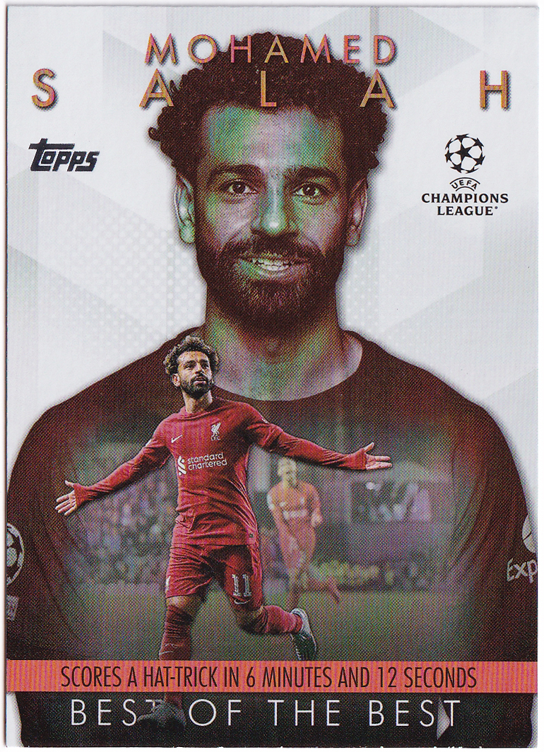 【サラー/Mohamed Salah】2023-24 Topps UEFA Club Competitions Best Of Bestの画像1