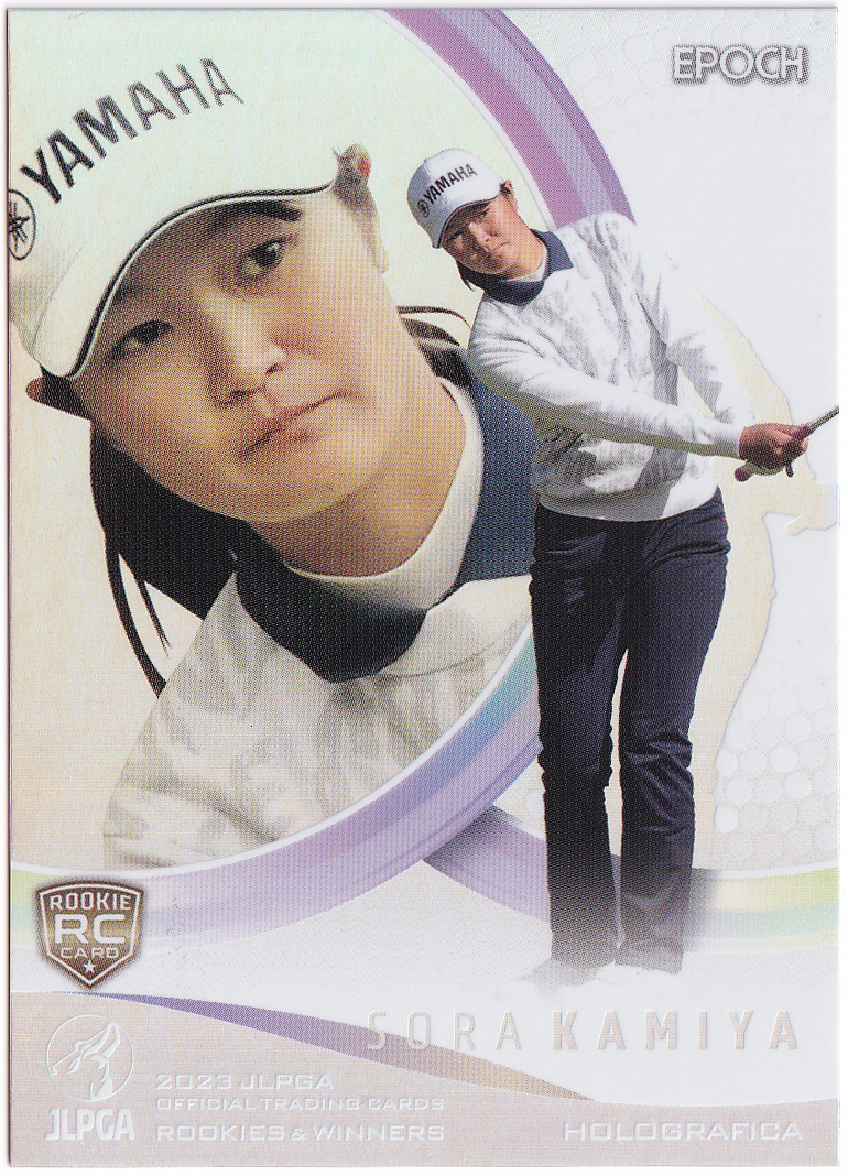 【神谷そら/RC】2023 EPOCH JLPGA 女子プロゴルフ ROOKIES & WINNERS ホログラフィカ_画像1
