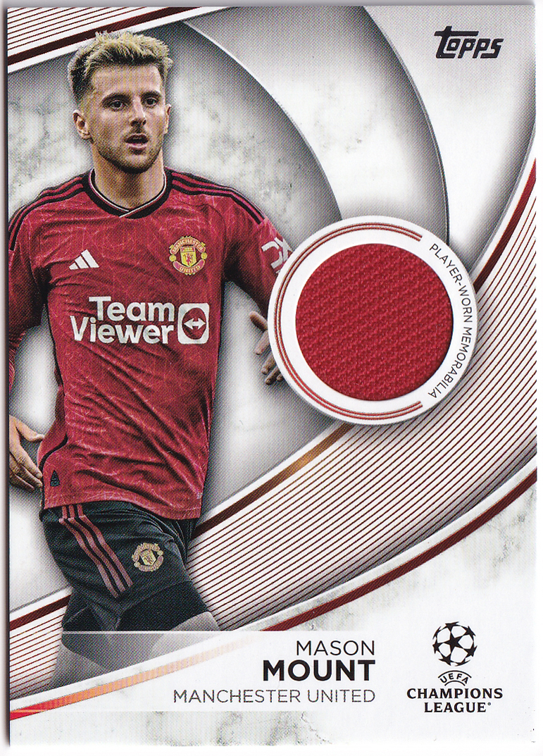 【マウント/Mason Mount】2023-24 Topps UEFA Club Competitions Jersey ジャージの画像1