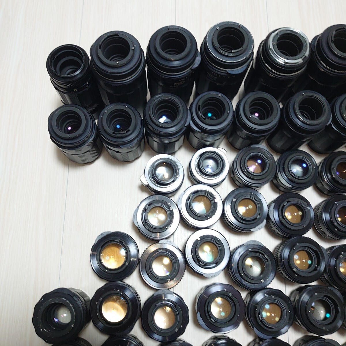 Pentax super takumar スーパータクマー 75本 単焦点レンズ 標準レンズ 望遠レンズ 引越しのためカメラ用品色々出品中の画像8