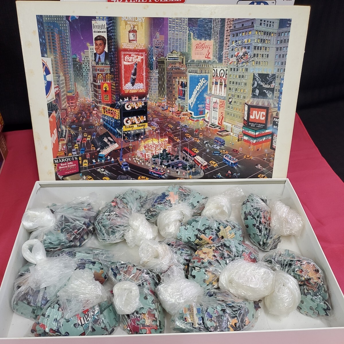 ★中古 ジグソーパズル まとめ売り 1000ピース パズルの超達人 日本の風景 法隆寺 東京立体パズル 156-51の画像6