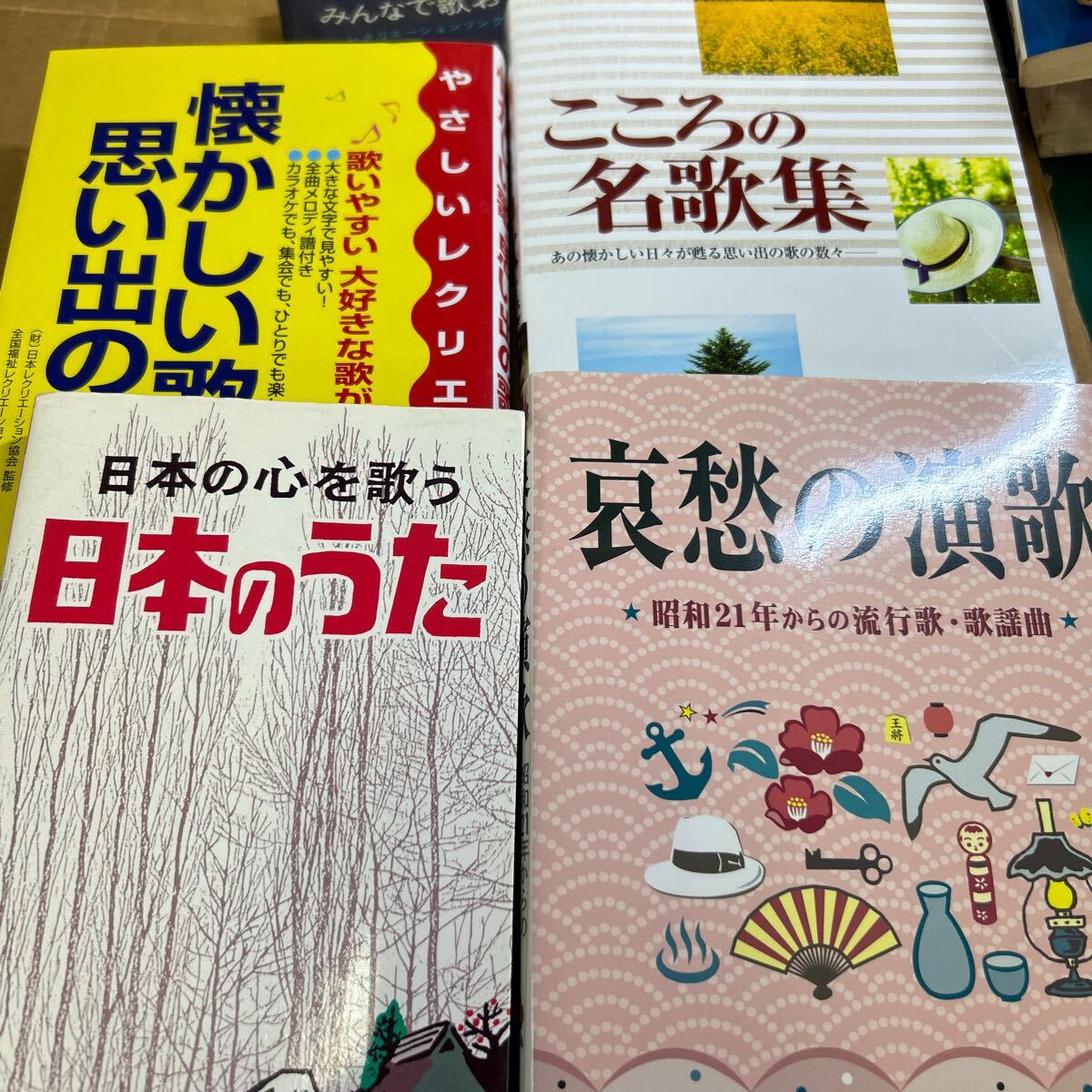 □/古本/日本のうた1〜9集/この歌この歌手/歌声喫茶「灯」の青春/山の男の歌/緑の歌集/学校唱歌集/哀愁の演歌/157-85_画像9