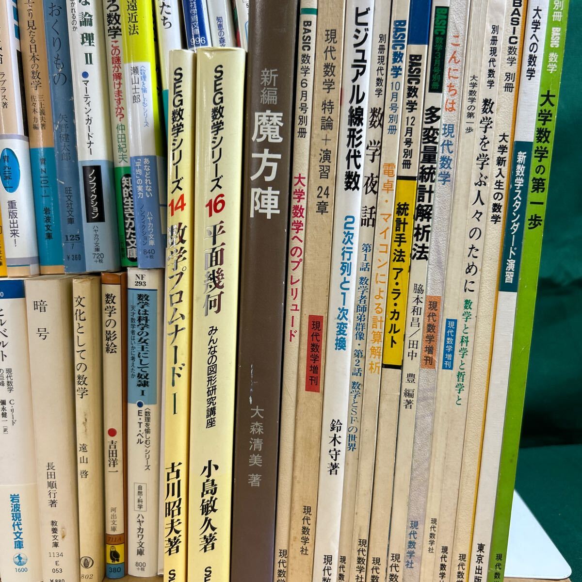 □/古本/パスカル伝/こんなところにも数学が/数学オリンピック/ガウス数論論文集/ギリシア人の数学/幾何の発送/確率/157-86の画像8