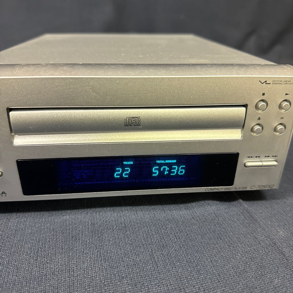 * used ONKYO/ Onkyo CD player CD deck C-705FX2 audio equipment 163-14