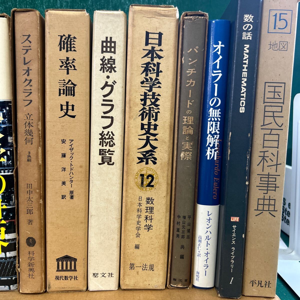 □/古本/数学/幾何学序説/ランスロットホグベン/ユークリッド原論/郷土数学/確率論史アイザックトドハンター/曲線グラフ164-17の画像5