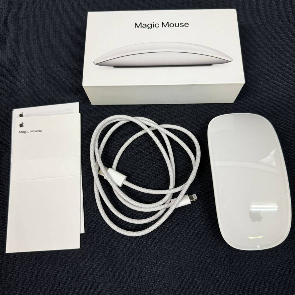 ◆保管品 Apple/アップル マジックマウス A1657 箱付き パソコン用品 Mac PC周辺機器 163-30_画像1