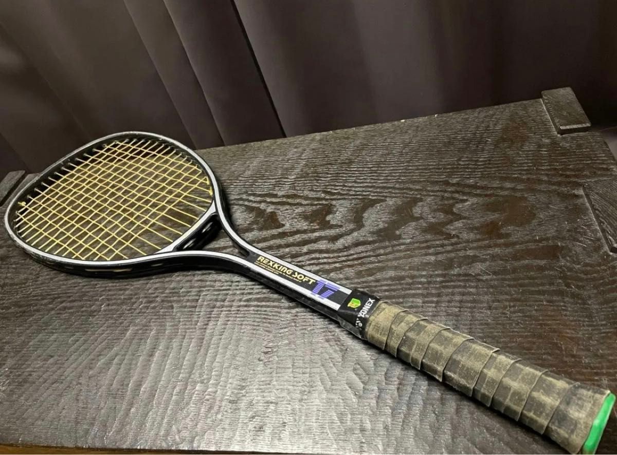 2本セット　YAMAHA 750 FZ テニスラケット　ソフトテニス 軟式　ケース付き　yonex rexking soft 17