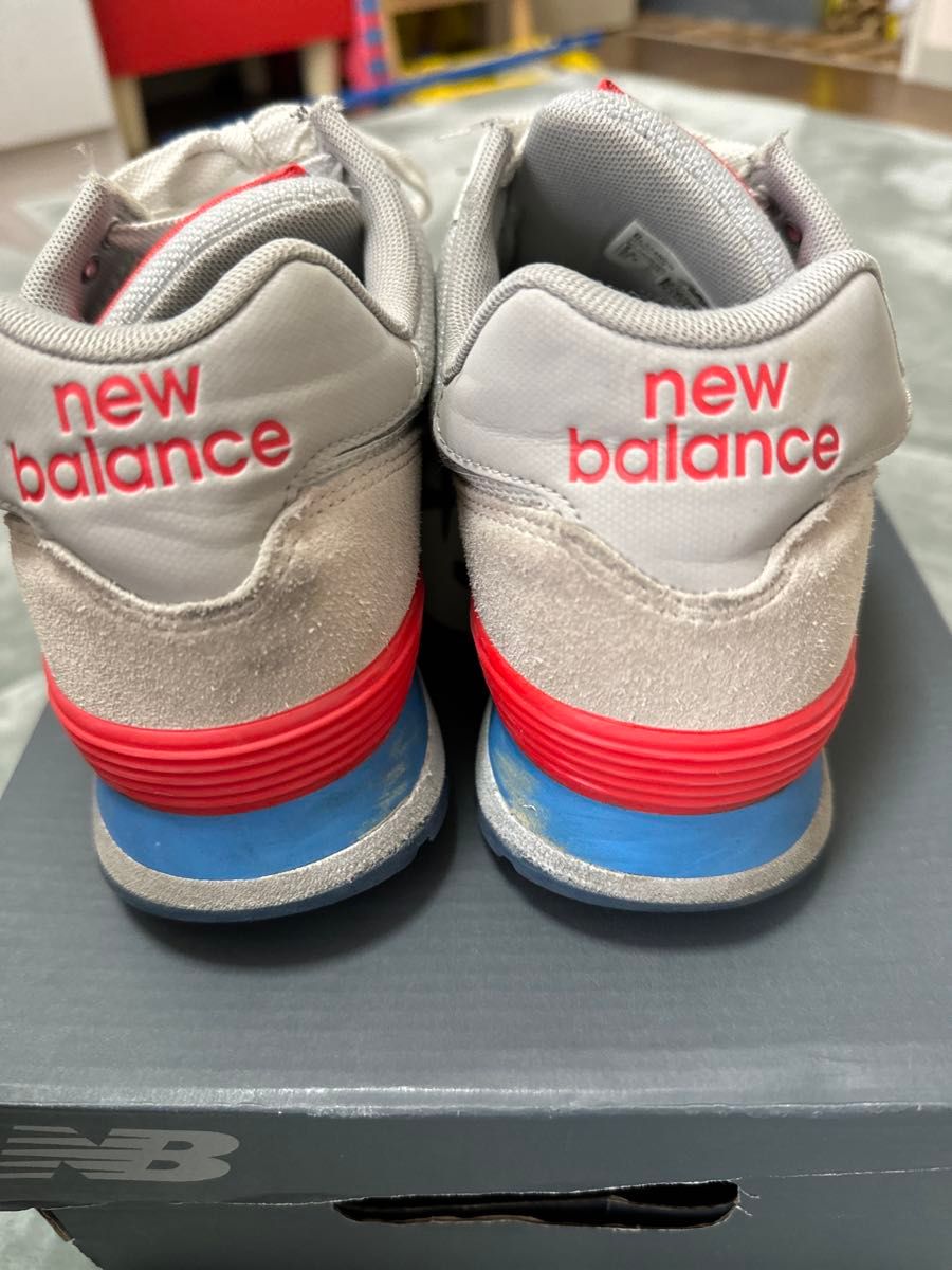 27cm New Balance ニューバランス ML574NCR グレー