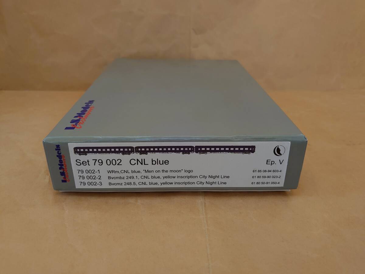 L.S.Models #79002 CNL シティナイトライン 寝台車、食堂車3両 L.S.Models #79002 CNL シティナイトライン 寝台車、食堂車3両