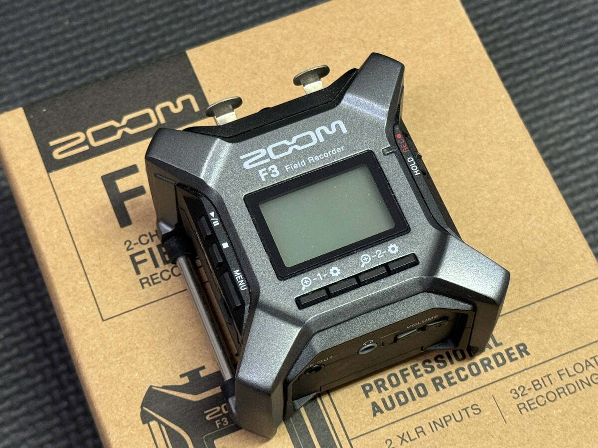 ZOOM F3 + ZOOM BTA-1 32bit FLOAT 2チャンネルフィールドレコーダーの画像4