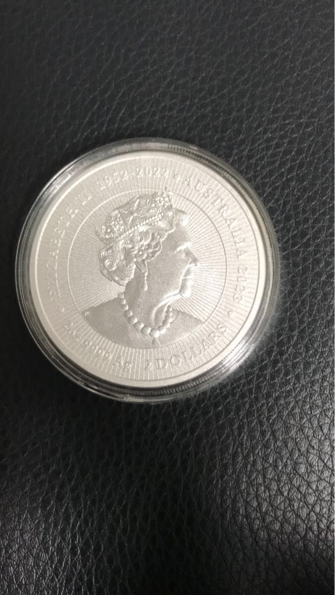 カンガルーの親子銀貨 2オンス 2023年製』純銀 コイン オーストラリアパース造幣局発行 62.2g