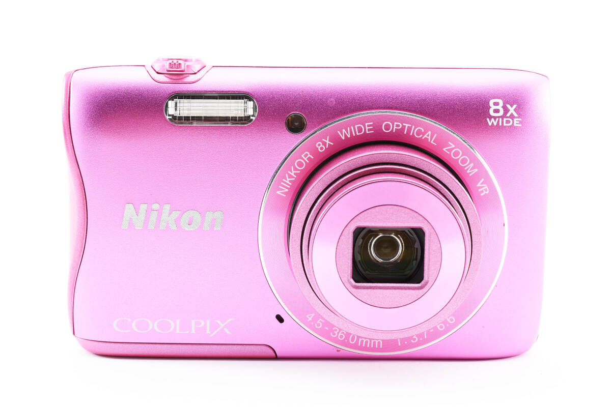 ★超極上★ニコン NIKON COOLPIX S3700 ピンク★いくぜ！★＃4043_画像10