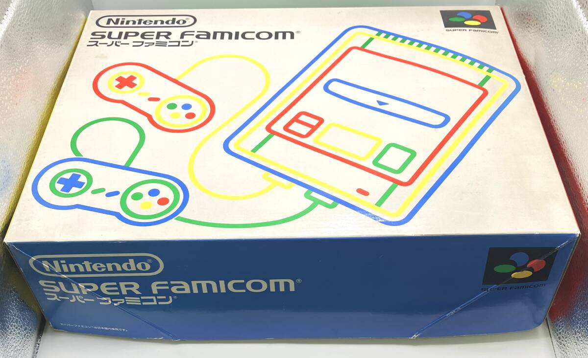 【7610】任天堂 Nintendo SUPER FAMICOM ニンテンドー スーパーファミコン SHVC-001 付属品付き 外箱付き 通電確認済み ジャンクの画像10