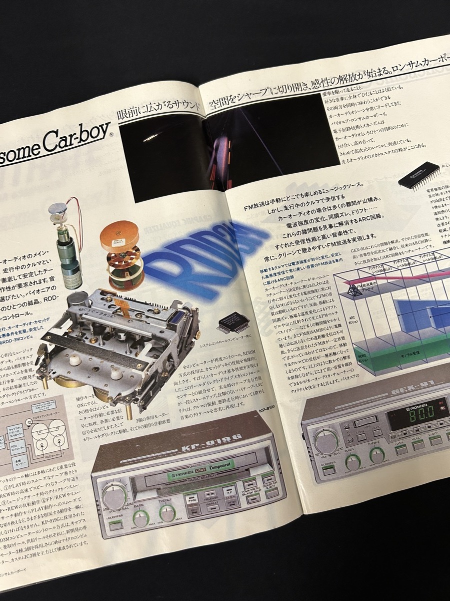 『昭和58年3月版 PIONEER HI-FI WAY カーオーディオカタログ』の画像4