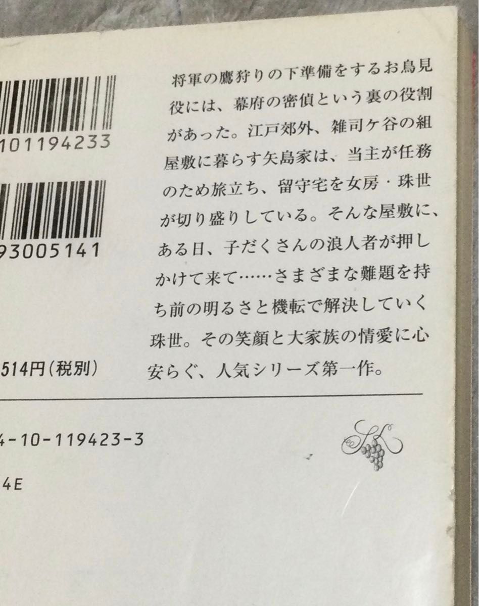 2冊セット古書『お鳥見女房』諸田玲子(新潮文庫)・『押し出せ青春』須藤靖貴(小学館文庫)