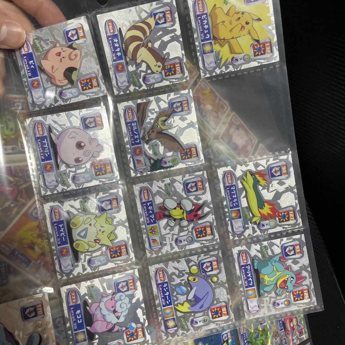 4th 2000 最強シール烈伝ポケモンシールポケットモンスター最強シール列伝アマダamada pokemon hyper sticker collection ensky attack 2の画像9