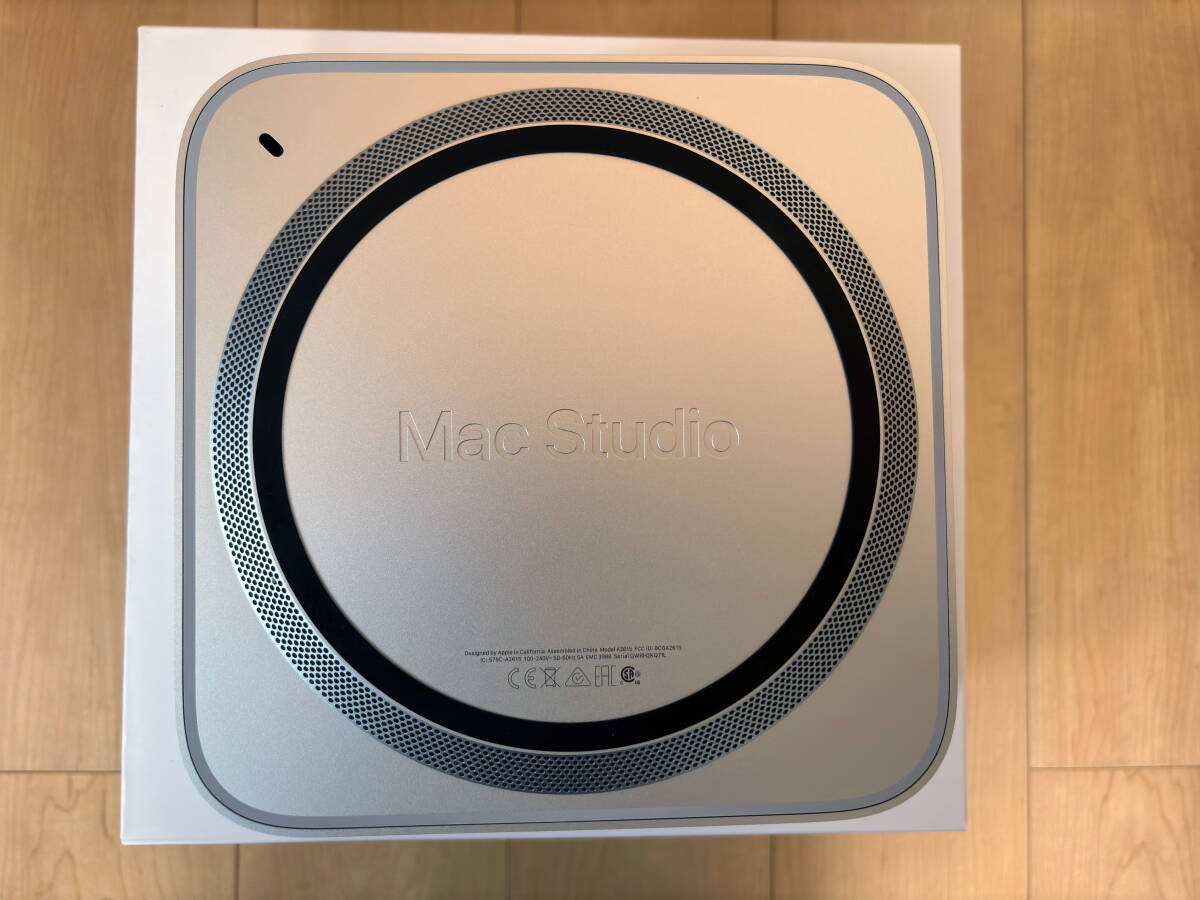 Apple Mac Studio 2022 M1Max(10コアCPU 24コアGPU) 32GB RAM 512GB SSD 限定保証（2024年6月まで）の画像3