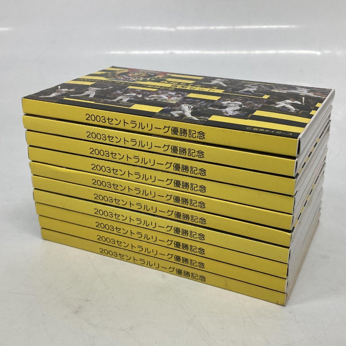 1円~ 2003年 平成15年 セントラルリーグ優勝記念 阪神タイガース 額面6660円 プロ野球 記念硬貨 記念貨幣 コイン M2003s_10_画像1