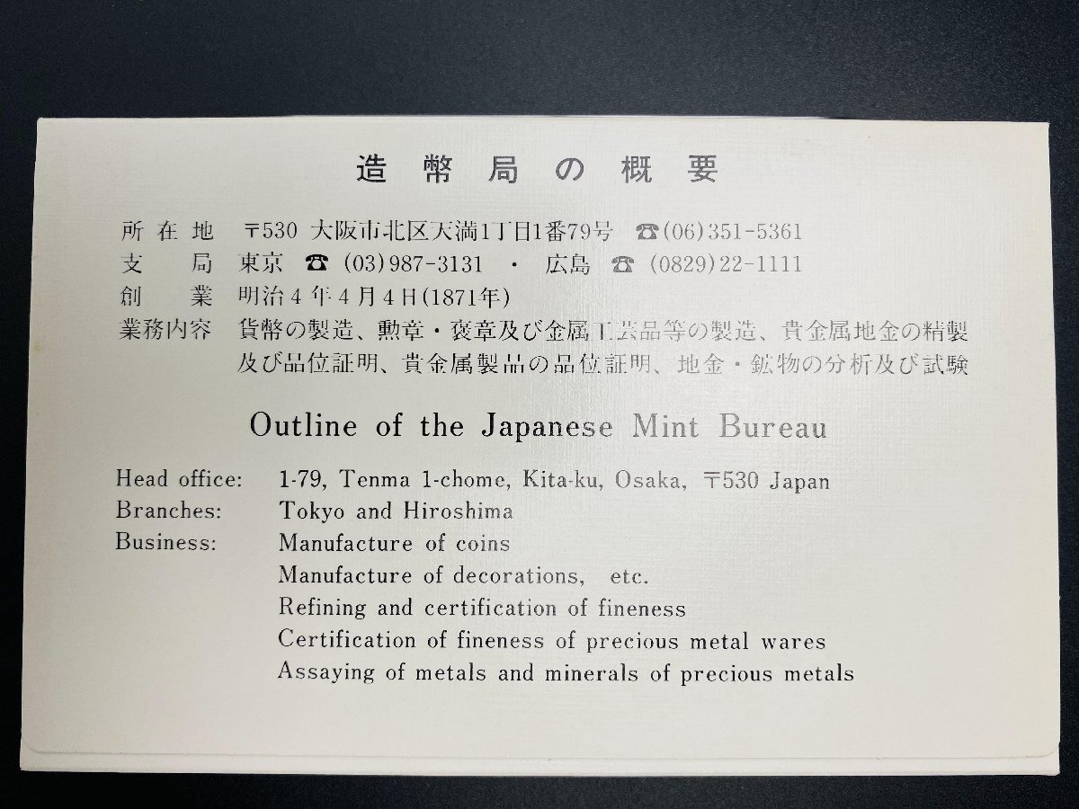 1円~ 1987年 昭和62年 通常 ミントセット 貨幣セット 額面6660円 記念硬貨 記念貨幣 貨幣組合 コイン coin M1987_10